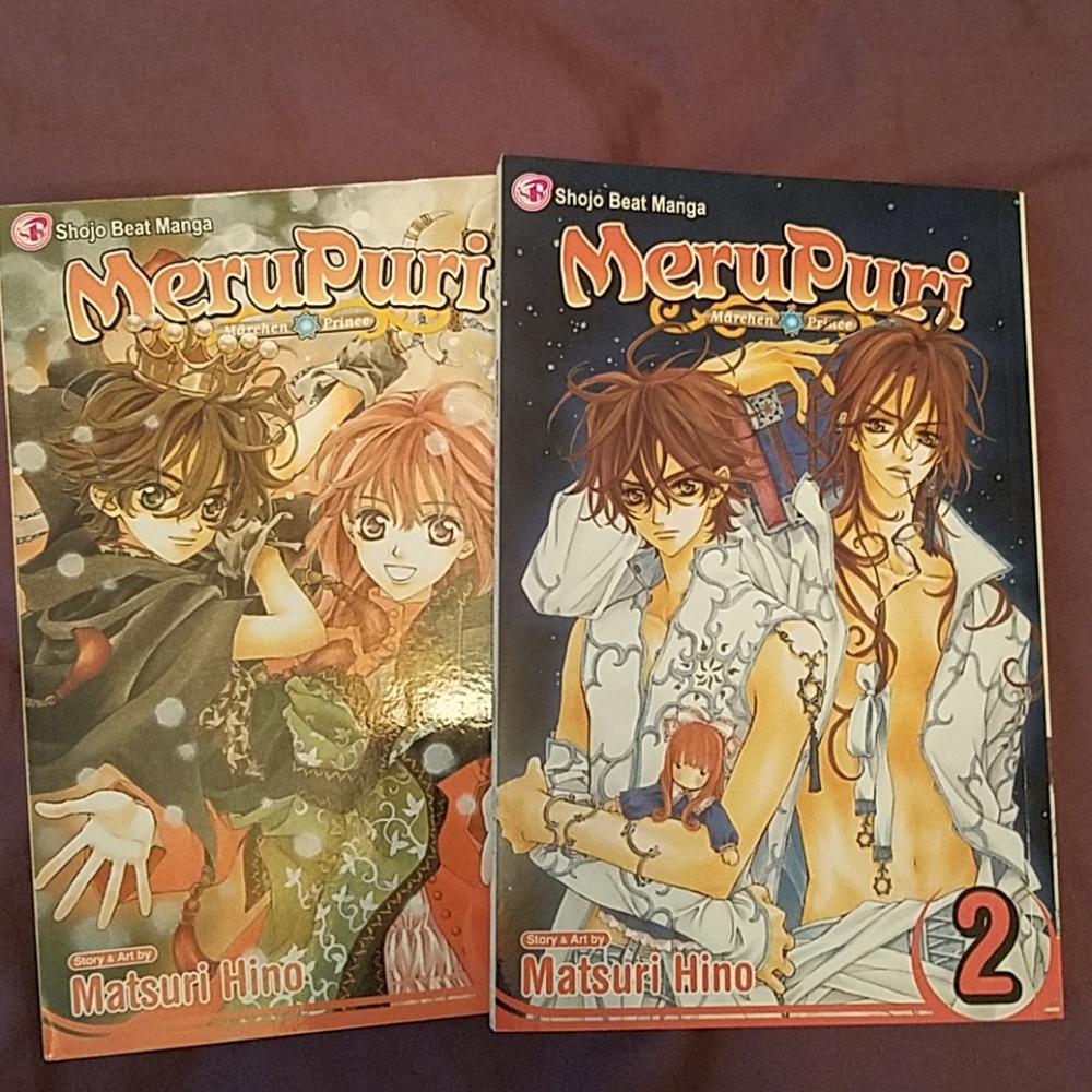 MeruPuri manga Vol 1 and 2